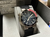 Oris 豪利時 TT1 Diver 三眼計時/鈦金屬