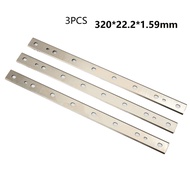 [DHGO] 3ชิ้น13นิ้ว HSS ใบวางแผนเข้ากันได้กับเครื่องไสไม้ DW735X DW735