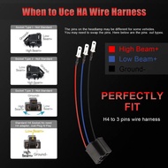 1PCS H6054 7X6inch 5X7 Inch LED Projector Headlight Square Sealed  For Plym Dodge GMC Jeep Cherokee 