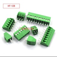 KF128 Pinscrew Terminal Block 2p 4p 5p 6p 7p 8p