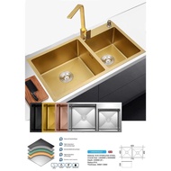 NANO KITCHEN SINK DOUBLE 8245- 8650 -8845