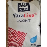 Baja CN Yara Liva Calcinit Calcium 26.3% + Nitrate 15.5% 1kg Repack  Import Norway