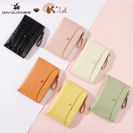 PK4 David Jones Crocodile Pattern PU Leather Wallet Organizer for Women