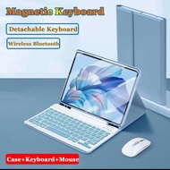 Samsung Tab A9 8.7 Inch/ Tab A9 Plus 11 Inch Flip Leather Keyboard Case Bluetooth Book Magnetic Cove