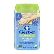 Nestle Gerber Organic Oatmeal Baby Cereal (227g)