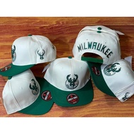 [KFAS Clothing Store] Milwaukee Bucks Snapback Cap Dad Hat Sports