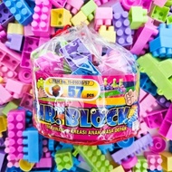Mr Block Building Blocks Toys, 57 Pieces / Block Toys