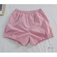 Nanbai Thin Pure Cotton Iyengar Yoga Shorts Breathable and Loose Fashion Tape Summer Pure Color Danc