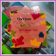 Origami Warna Warni / Kertas Origami Bolak Balik/Kertas Lipat ORIGAMI 1 Sett