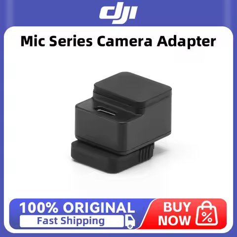 DJI Mic Series Camera Adapter for The DJI MIc Mini / Mic 3 Receiver Is Connected With the MI Hot Sho