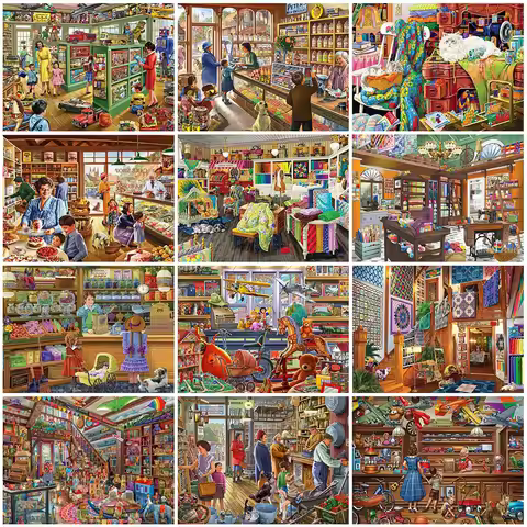 Evershine 5D DIY Diamond Painting Store Full Square Round Diamond Embroidery Landscape Rhinestone Pi