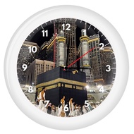 KABAH MEKAH MADINAH - Ukuran Besar 20CM / Jam Dinding Analog /Dekorasi Kamar JAM DINDING KABAH MEKA