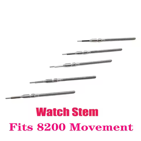 2PCS/4PCS 8200 Movement Crown Stem Fit for 8200 Movement Modification Replace Standard Stem Suit for