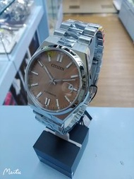 CITIZEN NJ0158-89Y Pantone 系列 限量 彩通沙色錶盤 自動不銹鋼手錶