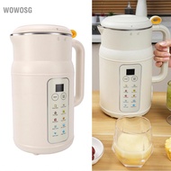 wowosg Nut Milk Maker Machine 1200ml Capacity Waterproofing Washable Soy Blender for Home