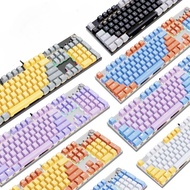 Mechanical Keyboard ABS Key cap61/87/104/108Universal Key Character Translucent Dual Color Personali
