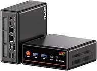 PELADN Mini PC, Ryzen 7640HS (Upgraded 6600H/ 6800H, 6C/12T, up to 5Ghz),16GB DDR5/1TB NVMe SSD,Dual