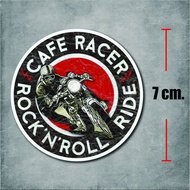 sticker cafe r acer rockn roll ride สติกเกอร์ วงดนตรี รถมอเตอร์ไซค์ งานพิมพ์ดีที่สุด offset printing เคลือบ UV กันแดด กันน้ำ