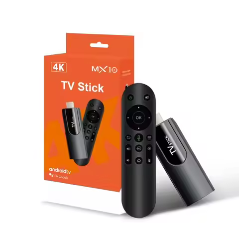 MX10 TV Stick Android 13 HDR Set Top OS 4K 1080P H313 ATV Smart TV Sticks For Google YouTube Smart M