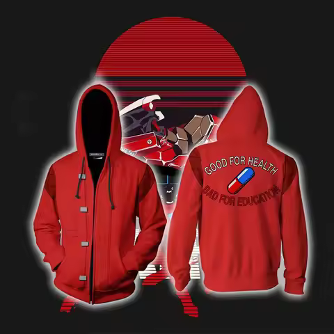Anime Akira Kaneda Hoodie Cosplay red Jacket coat Men Sweatshirts