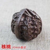 正版專場：現貨越南沉香木雕刻如意紅木保健球文玩工藝品皮灰木手玩手球把玩件佛