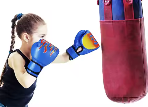 Children's Training Boxing Gloves Punching Training Taekwondo Combat Fitness Gloves Adult Arena Boxi