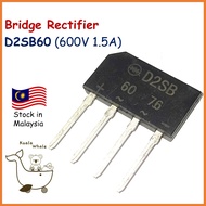 D2SB60 D2SB 60 Bridge Rectifier 600V 1.5A