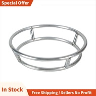 1 Piece Wok Stainless Steel Wok Ring Pot Rack Burner Grate Replacement Wire Insulated Pot Mat Stand 
