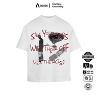 280GSM People - Eyes - Key - Phone Allianz Form Boxy T-shirt, 100% Cotton