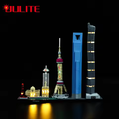 Led Light Kit For Architecture Shanghai Compatile With 21039 Toys DIY Toys Set (Not Included Buildin