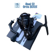 Reel ORCA UL S2 Power Handle Efficient Small Black