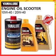 YAMALUBE SCOOTER ENGINE OIL AT SEMI SYNTHETIC 10W-40 4T BLUE CORE 20W-40