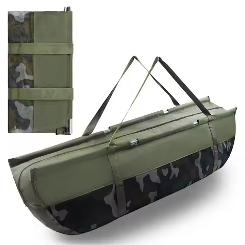 Camo Fishing Tournament Weigh Fish weighing bag Heavy Duty Fish Bags Fish Weigh Bag Folding Sling Ba
