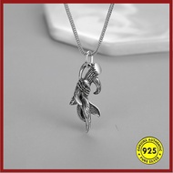 Vintage Distressed Branch Necklace for Men Trendy Fashion Personality Accessory