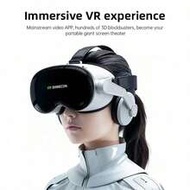 แว่น VR มือถือ 3D พร้อมประสบการณ์ดื่มด่ำ HD, แว่น VR ปรับได้พร้อมหูฟังในตัว, แผ่นรองจมูกที่สบาย, แว่