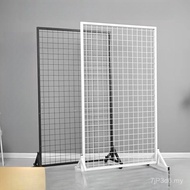 Beauty Exhibition Rack Display Rack Painting Exhibition Iron Jewelry Process Grid Exhibition Works A