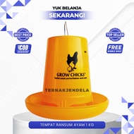 1 KG CHICKEN RATION PLACE BY MEDION - Fresher Chicken Ration Feed Place.