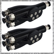 [yinahiut002.ph] For  Lab  Connector 4-In-1 PTFE Adapter Pipe Expansion Port for  X1 X1C P1P P1S A1 