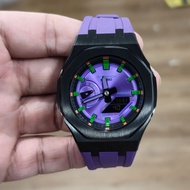 ORIGINAL GA-2100ET-2 HARDCASE+MODULE. CUSTOM AP BEZEL & BAND.