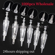 【Available】100pcs Eyebrow Tattoo machine pen Cartridge 1P/3P/5P/5FP/7FP for Permanent Makeup eyebrow