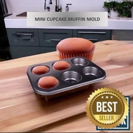 Cupcake Aluminum Mold Non Stick Baking Tray Cake Bakeware Mini Muffin Acuan Kek Cawan TIdak Melekat 