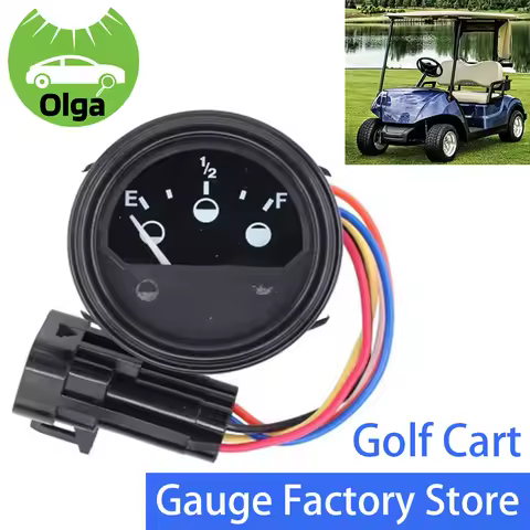 Golf Cart Club Car 48V Battery Fuel Meter 612314 Charging State Indicator for EZGO RXV Electric Gas 