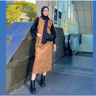 Overall gamis cantik - Overall jumpsuit cargo - Baju kodok remaja dewasa