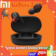 Airdots 2 Redmi Airdots 2 Xiaomi TWS 5.0 Wireless Bluetooth Earphone Stereo Bass Earbuds Handsfree H