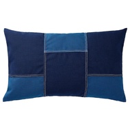 FESTHOLMEN Cushion cover, in/outdoor, blue, dark blue, 40x65 cm