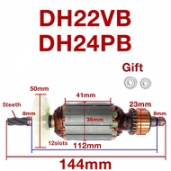 Aksesori Rotor Angker DH22VB untuk Penggantian Sauh Rotor Angker Hitachi DH22VB DH22PB Hammer