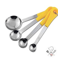Youde Measuring Spoon Set (4 Pcs) Salt Spoon Sugar Spoon Cooking Seasoning Spoon Teaspoon Baking Mea