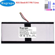 7.6V New 5000Mah Laptop Battery For KUU SBOOK M Notebook