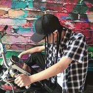 Dirty Braids Wig Hat Unisex New Style Rap Hip-Hop Dirty Braids Peaked Cap Unique Trendy Dirty Braid