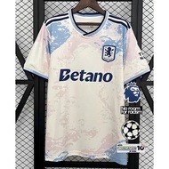25/26 Aston Villa Second Away Match Fan Version Short-Sleeve Football Jersey